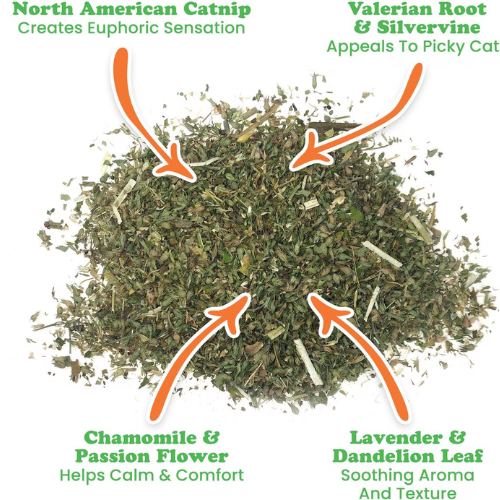 Meowijuana Jar of Pawty Mix Catnip