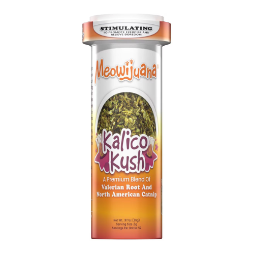 Meowijuana Kalico Kush Catnip & Valerian Root Blend