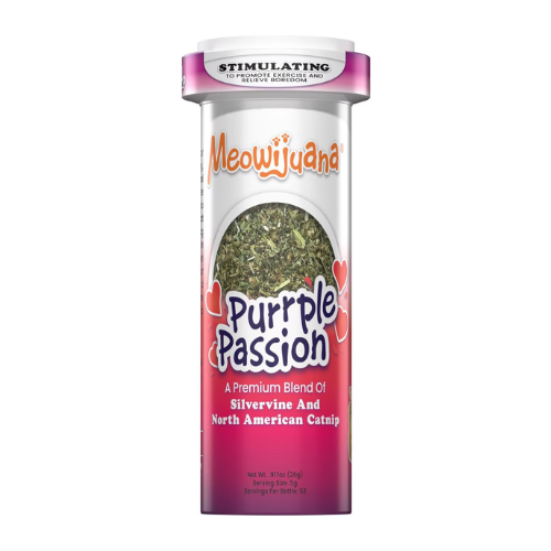 Meowijuana Purrple Passion Catnip & Silvervine Blend Catnip