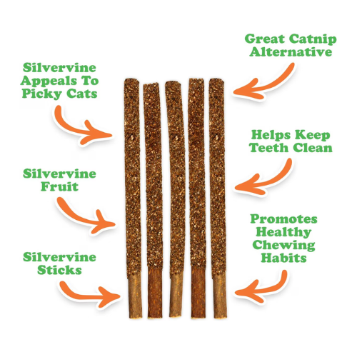 Meowijuana Silvervane Fruit Sticks