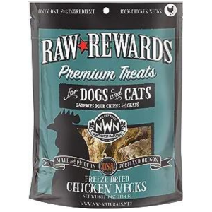 Northwest Naturals Freeze-Dried Chicken Necks Dog and Cat Treats 4 oz - Mutts & Co.