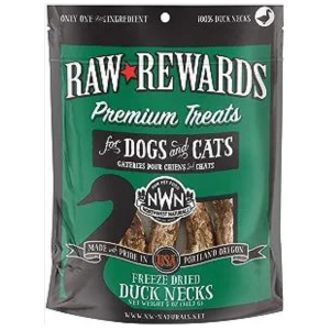 Northwest Naturals Freeze-Dried Duck Necks Dog and Cat Treats 5 oz - Mutts & Co.