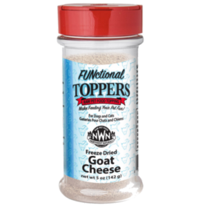 Northwest Naturals Freeze-Dried Goat Cheese Topper Dog and Cat Food 5 oz - Mutts & Co.