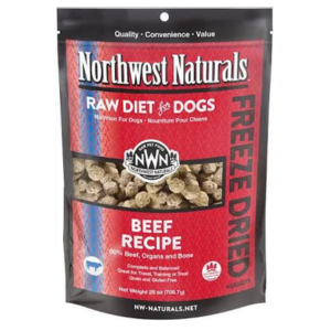 Northwest Naturals Freeze-Dried Raw Beef Nuggets Dog Food - Mutts & Co.