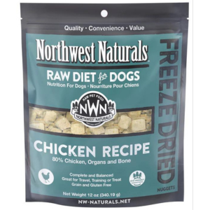 Northwest Naturals Freeze-Dried Raw Chicken Nuggets Dog Food - Mutts & Co.