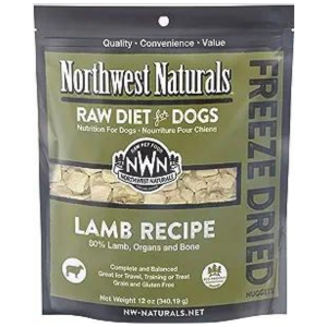 Northwest Naturals Freeze-Dried Raw Lamb Nuggets Dog Food - Mutts & Co.