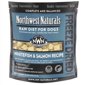 Northwest Naturals Freeze-Dried Raw Whitefish & Salmon Nuggets Dog Food - Mutts & Co.