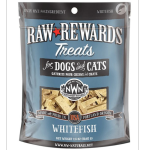 Northwest Naturals Freeze-Dried Whitefish Dog and Cat Treats 2.5 oz - Mutts & Co.