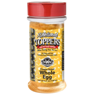 Northwest Naturals Freeze-Dried Whole Egg Topper Dog and Cat Food 3.5 oz - Mutts & Co.