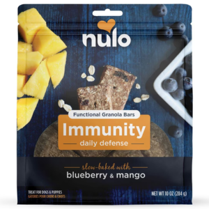 Nulo Functional Granola Immunity Blueberry & Mango Dog Treats 10 oz - Mutts & Co.