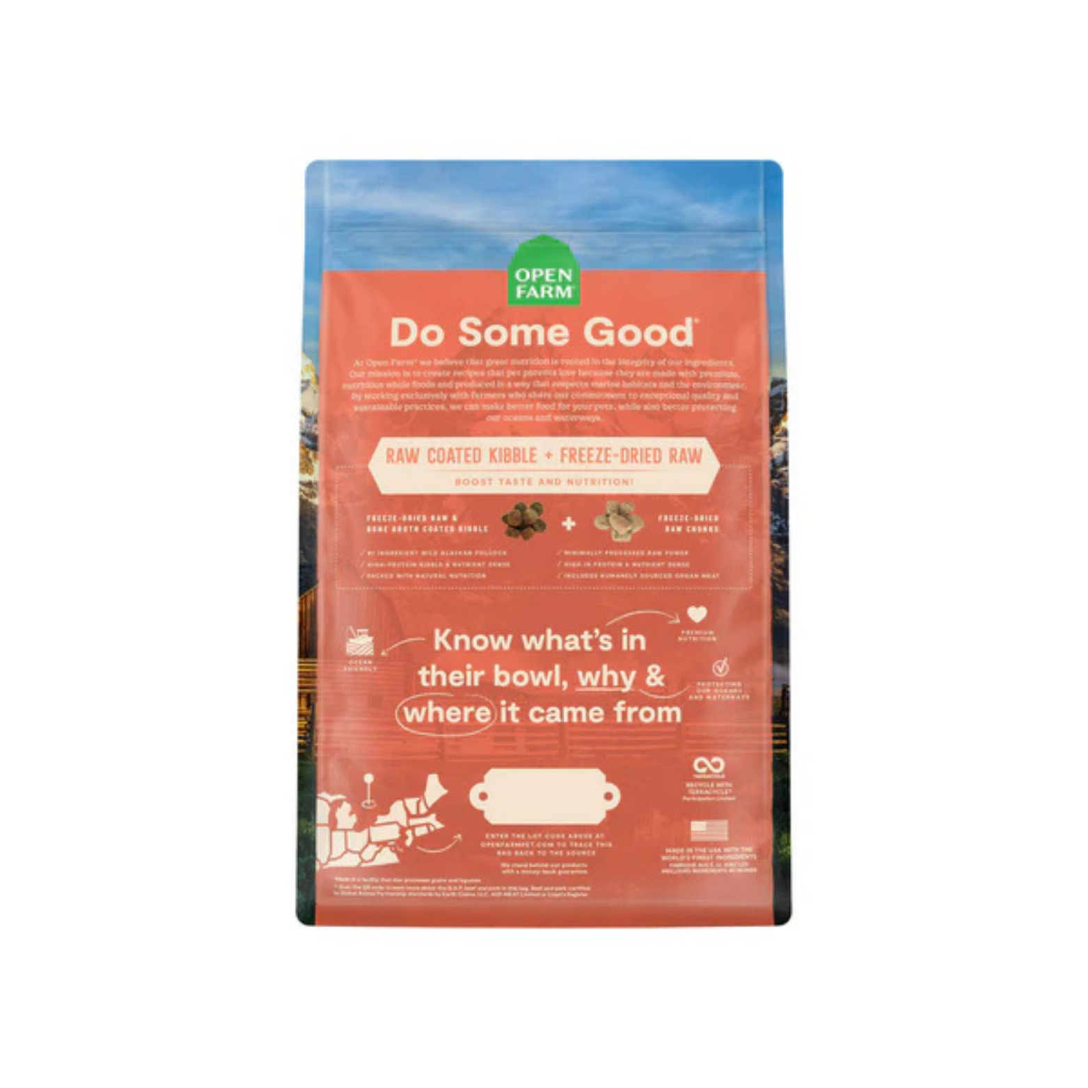 Open Farm Grain-Free Rawmix Tide & Terrain Recipe Dry Dog Food