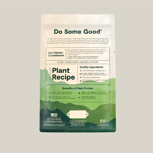 Open Farm Kind Earth Premium Plant Recipe Dry Dog Food