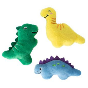 Pet Shop by Fringe Studio Rawr-Some Crew 3 pack Cat Toy - Mutts & Co.