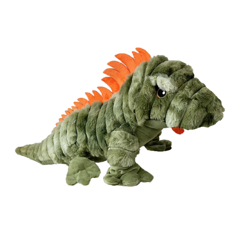 Petlou Zoo Friends Iguana Dog Toy, 16"