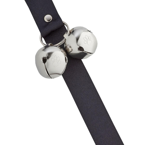 Poochie Pets PoochieBells® Dog Doorbells Solid Color Black