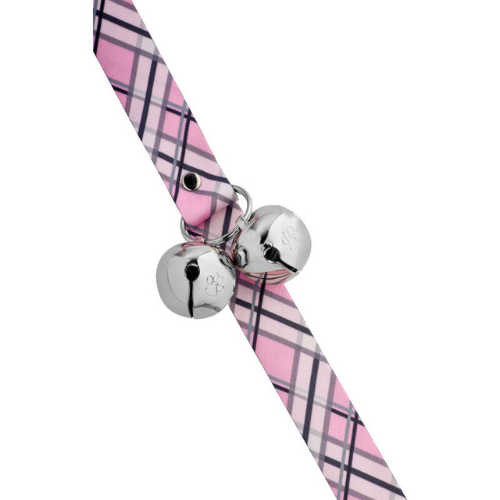 Poochie Pets PoochieBells® Dog Doorbells Pink Plaid