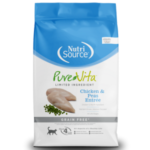 PureVita Grain-Free Chicken & Peas Entree Dry Cat Food - Mutts & Co.