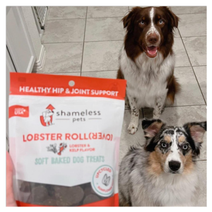 Shameless Pets Soft-Baked Lobster Rollover Biscuits for Dogs, 6oz