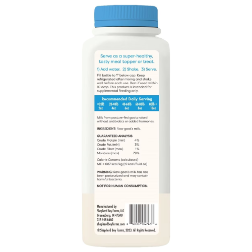 Shepherd Boy Farms Raw Goat's Milk Classic Freeze-Dried Dog & Cat Food