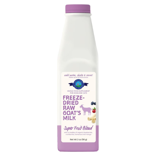Shepherd Boy Farms Raw Goat's Milk Super Fruit Freeze-Dried Dog & Cat Food