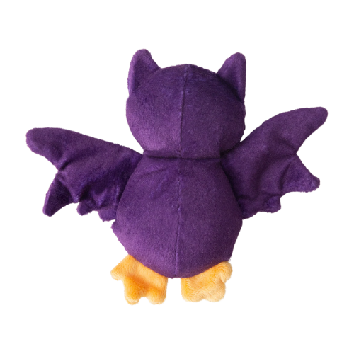 SnugArooz Baby Skel E Bat Plush Dog Toy