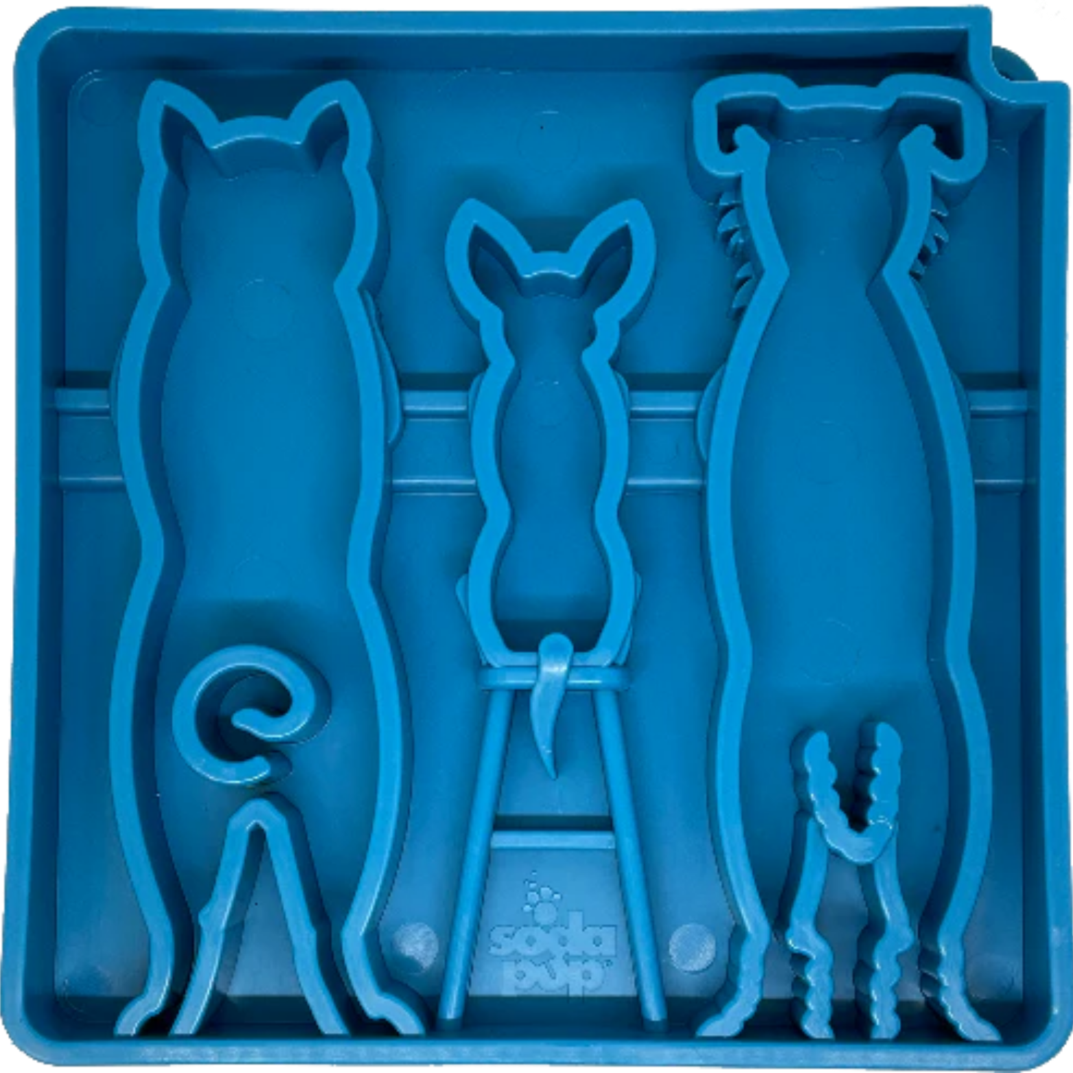 SodaPup Waiting Dogs Design Etray Enriching Shallow Slow Feeder for Dogs