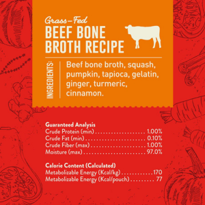 Stella & Chewy's Bountiful Bone Broth Beef for Dogs 16 oz - Mutts & Co.