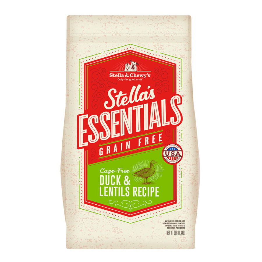 Stella & Chewy's Essentials Cage-Free Duck & Ancient Grains Recipe Dog Food - Mutts & Co.