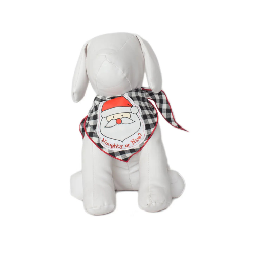 Tail Trends Santa Naughty or Nice Dog Bandana