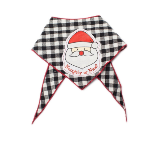 Tail Trends Santa Naughty or Nice Dog Bandana