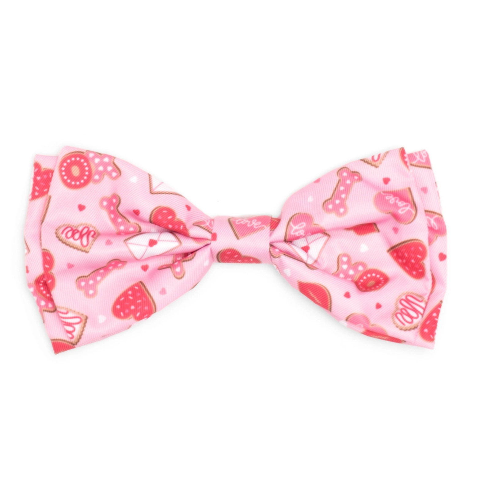 The Worthy Dog Love & Kisses Bow Tie for Dogs and Cats