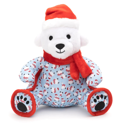 The Worthy Dog Polar Bear Dog Toy
