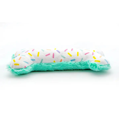 Thoozypet Birthday Bone Plush Dog Toy