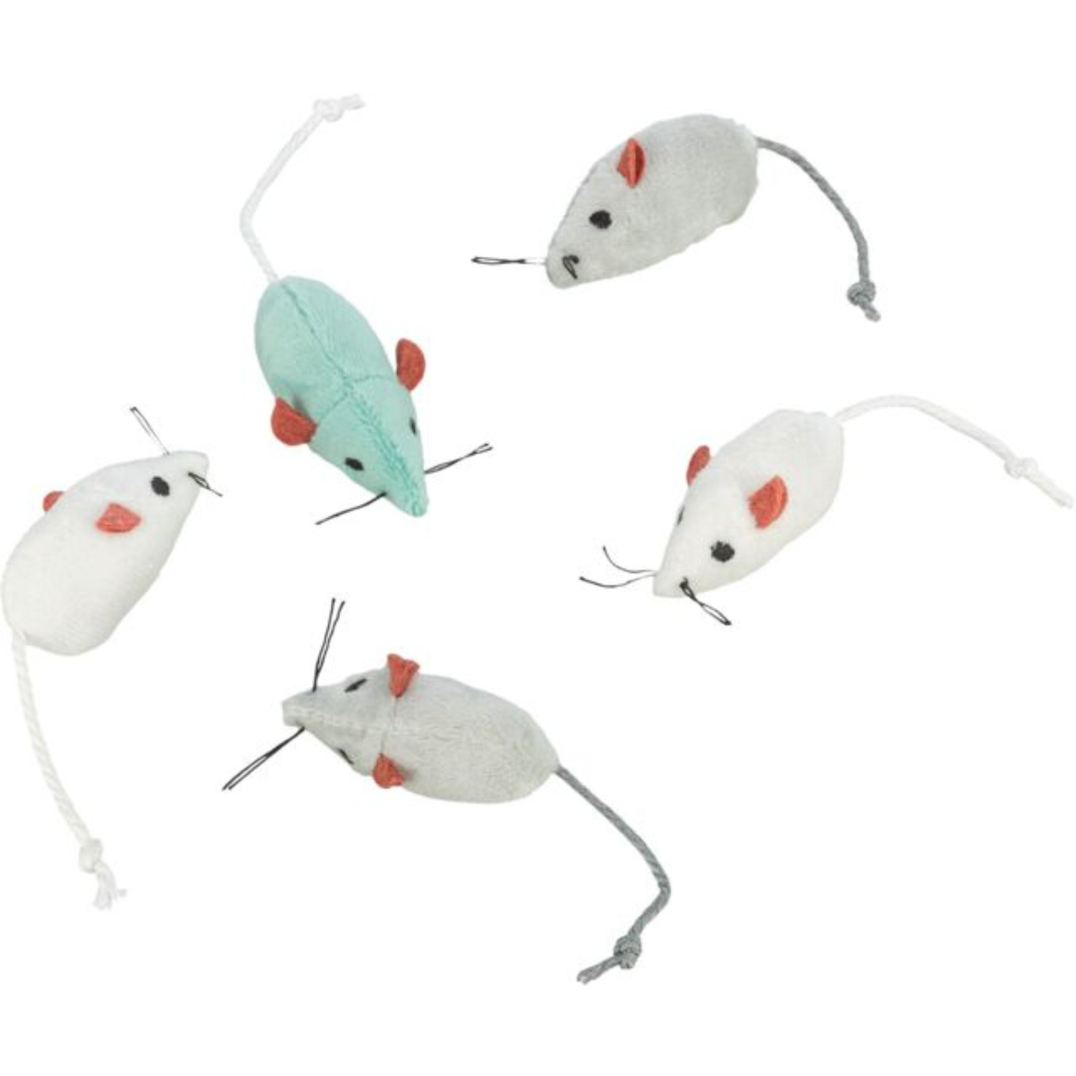 Trixie Mouse with Bell Cat Toy, 2"