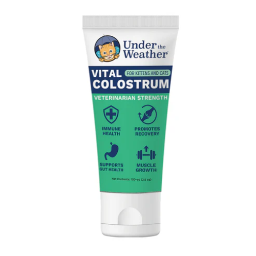 Under The Weather Vital Colostrum Squeezable Gel for Cats 3.5oz