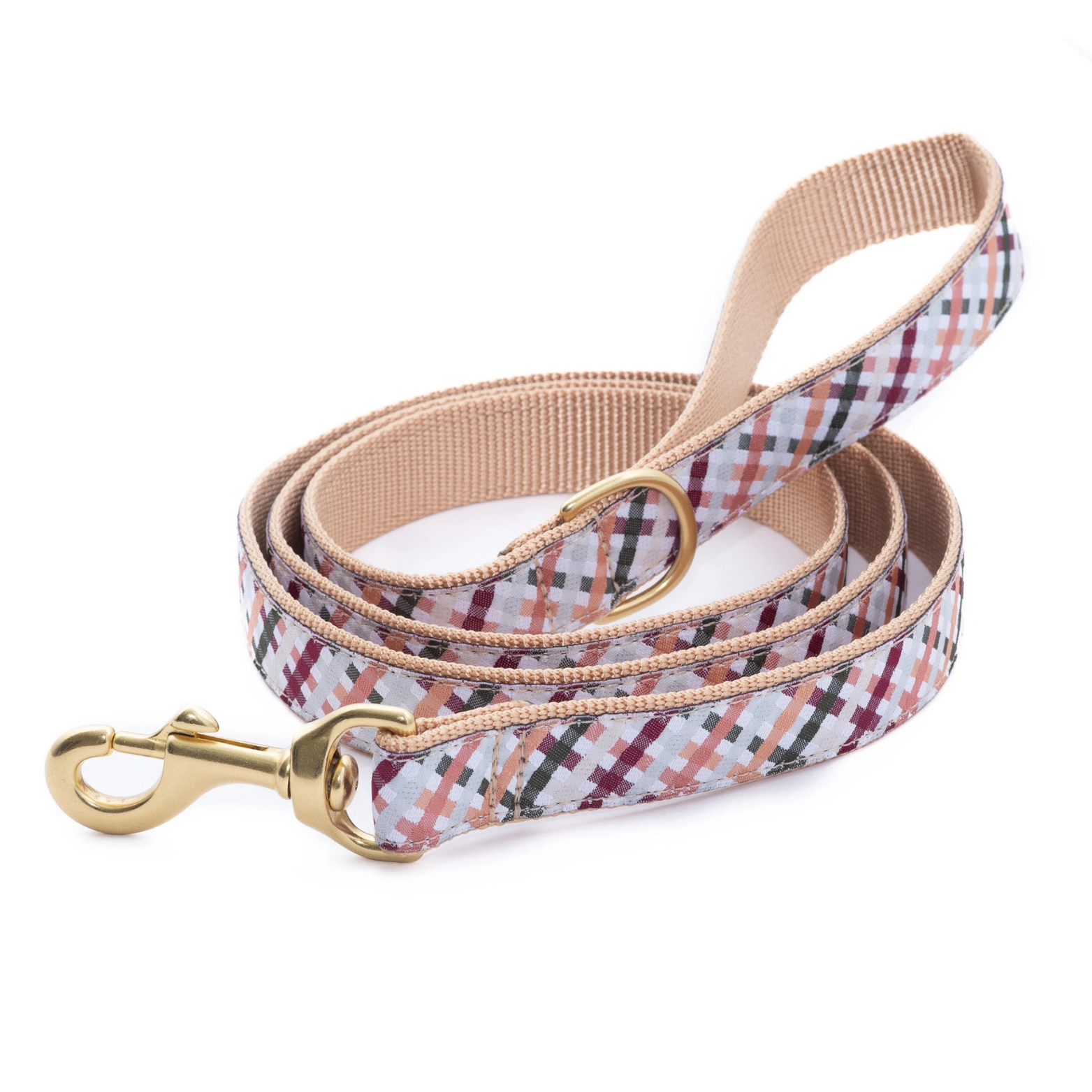 Up Country Wickford Gingham Dog Lead