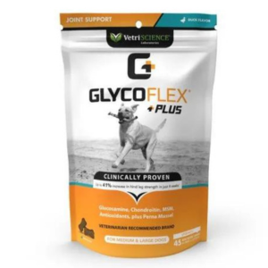 VetriScience GlycoFlex Plus Duck Flavor Soft Chews Joint Supplement for Dogs 45 ct - Mutts & Co.