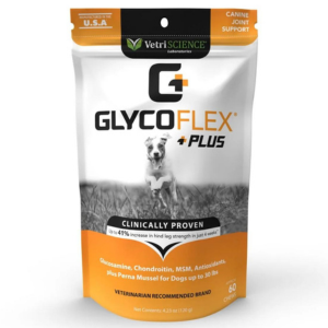 VetriScience GlycoFlex Plus Soft Chews Joint Supplement for Dogs Small 60 ct - Mutts & Co.