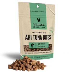 Vital Essentials Freeze-Dried Ahi Tuna Cat Treats 1.1oz - Mutts & Co.