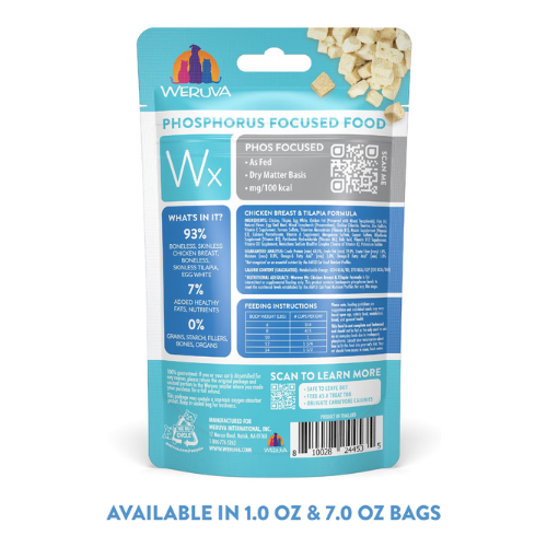 Weruva Freeze Dried Wx Chicken & Tilapia Cat Food