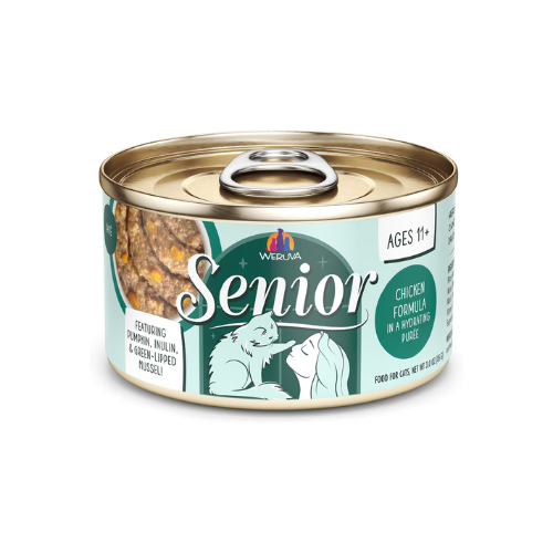 Weruva Senior Chicken Formula in Hydrating Puree Canned Cat Food