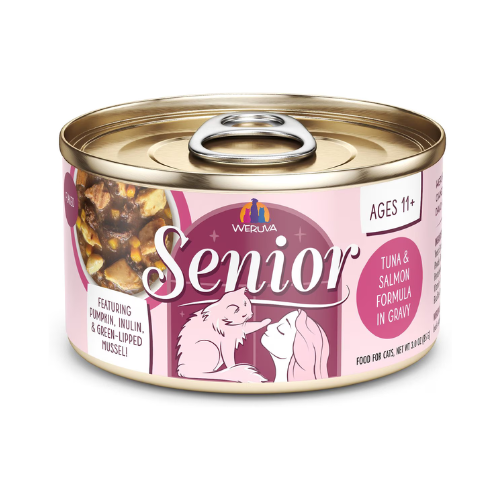 Weruva Senior Tuna & Salmon Formula in Gravy Canned Cat Food