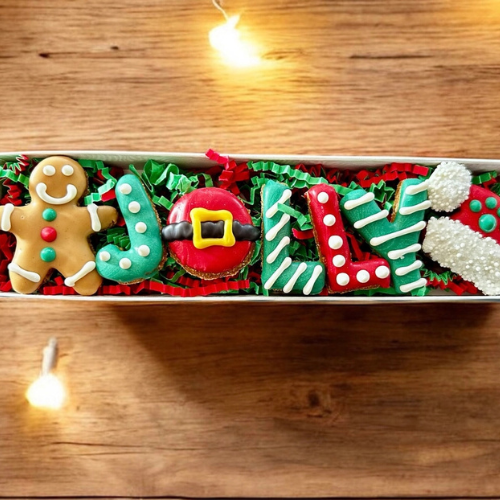 YumYum4Dogs Jolly Woofmas Dog Treats Gift Box