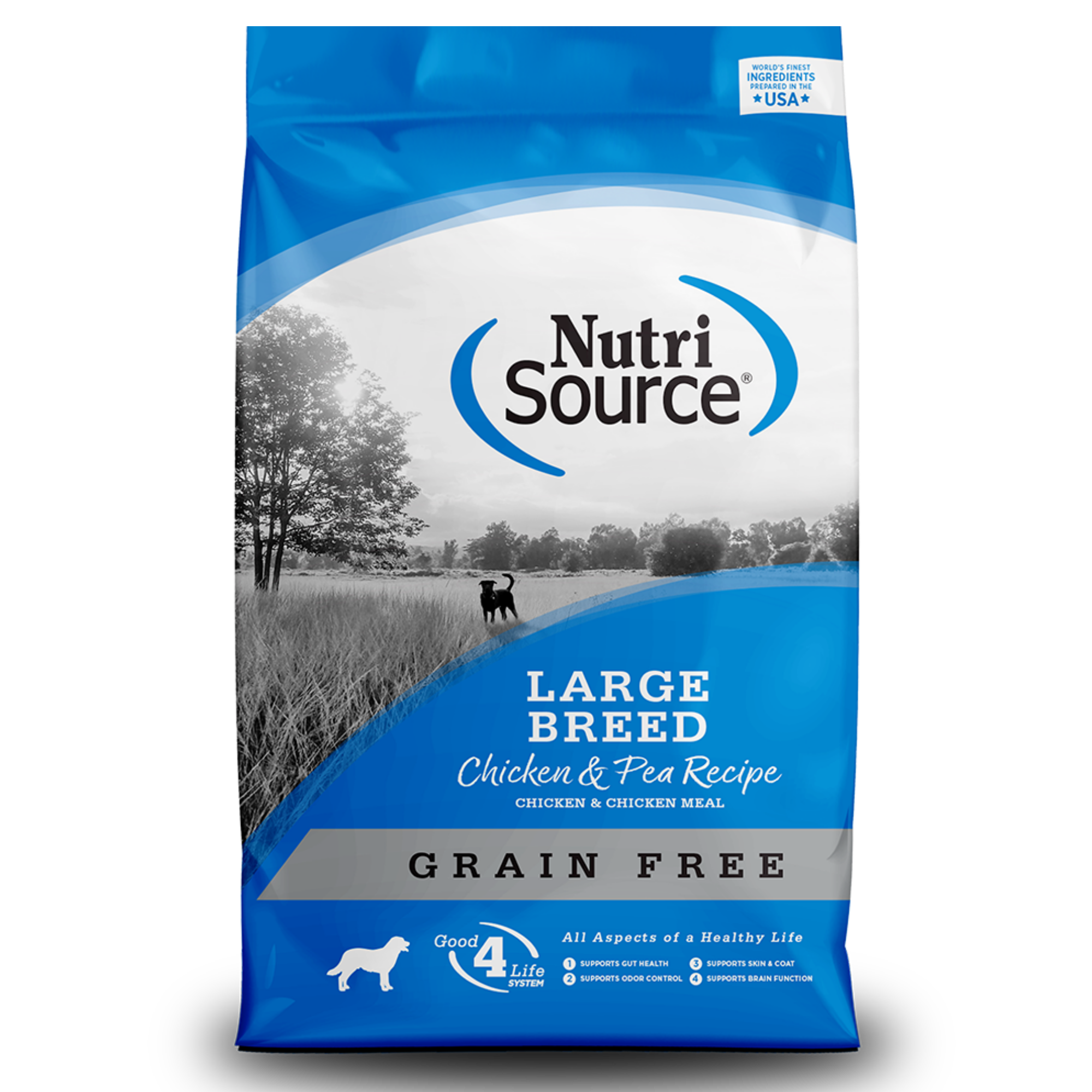 NutriSource Grain Free Large Breed Chicken Pea Formula Dry Dog Food