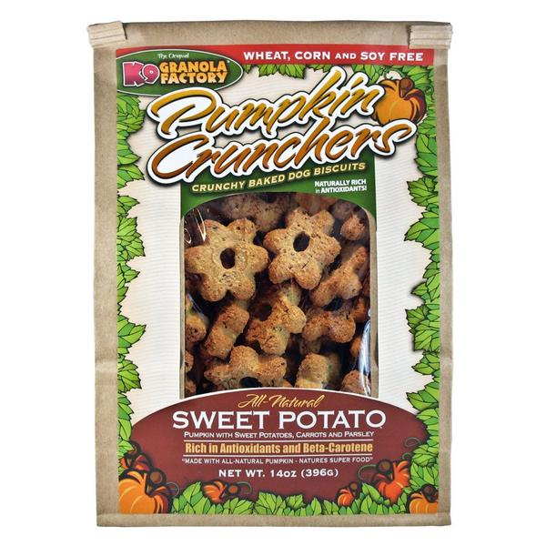 K9 Granola Factory Pumpkin Crunchers Sweet Potato 14oz - Mutts & Co.