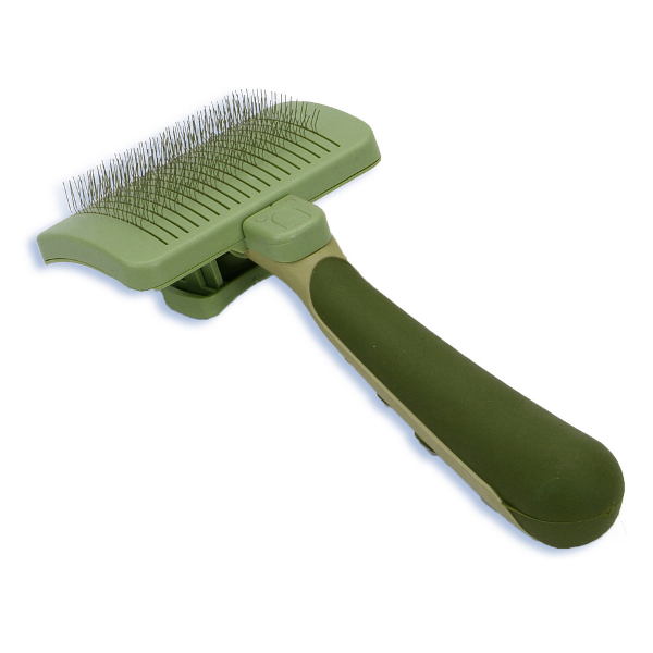 Safari® Cat Self-Cleaning Slicker Brush - Mutts & Co.