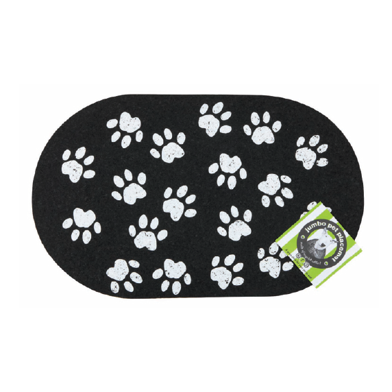 ORE Pet Jumbo Paws Recycled Rubber Pet Placemat - Mutts & Co.