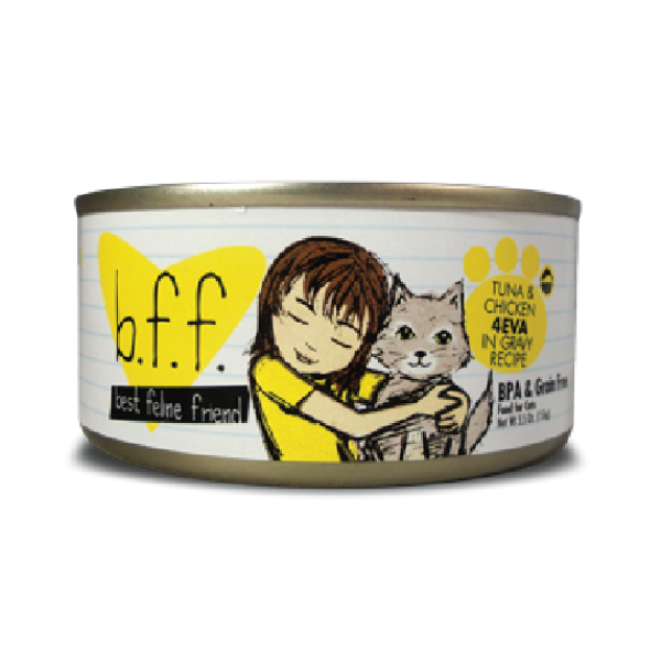 BFF Originals Tuna & Chicken 4EVA Recipe in Gravy Canned Cat Food - Mutts & Co.