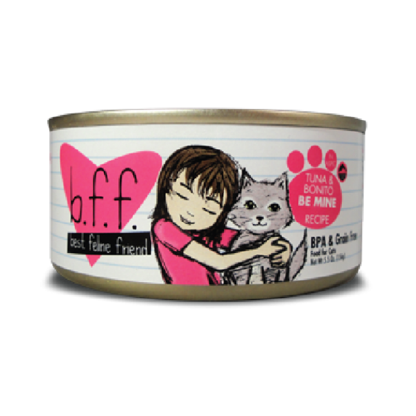 BFF Originals Tuna & Bonito Be Mine Recipe in Aspic Canned Cat Food - Mutts & Co.