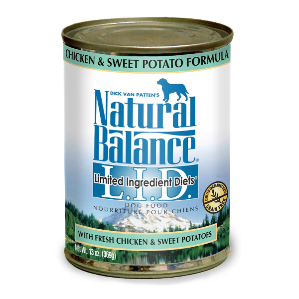 Natural Balance Limited Ingredient Diets Chicken & Sweet Potato Formula Canned Dog Food 13oz - Mutts & Co.
